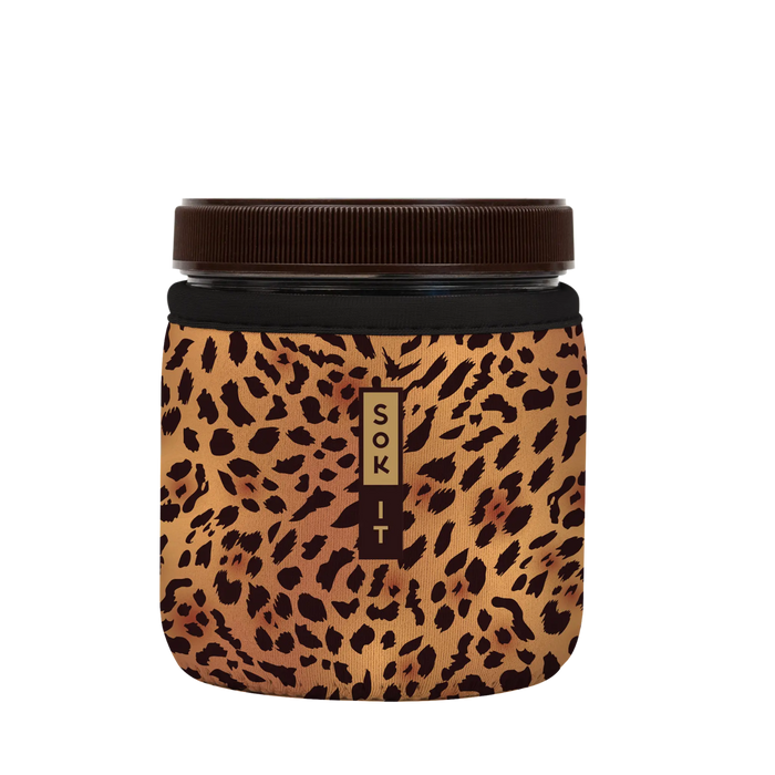 Sok-It IceCreamSok for Talenti Style Pint - Classic Leopard 16oz Talenti Pint 7.99 IceCreamSok-Evergreen