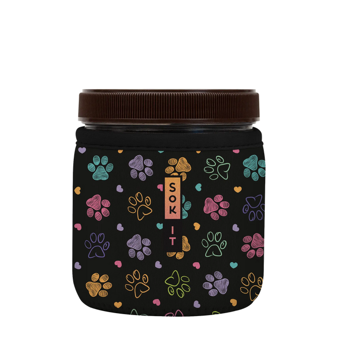 Sok-It IceCreamSok for Talenti Style Pint - Furry Footprints   IceCreamSok-Evergreen