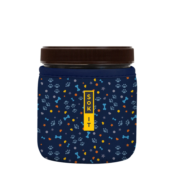 Sok-It IceCreamSok for Talenti Style Pint - Paws & Bones 16oz Talenti Pint 11.98 IceCreamSok-Evergreen