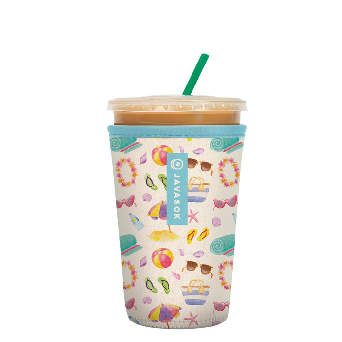 Sok-It JavaSok - Beach Life Medium-22-28oz 16.99 JavaSok-Summer Holiday