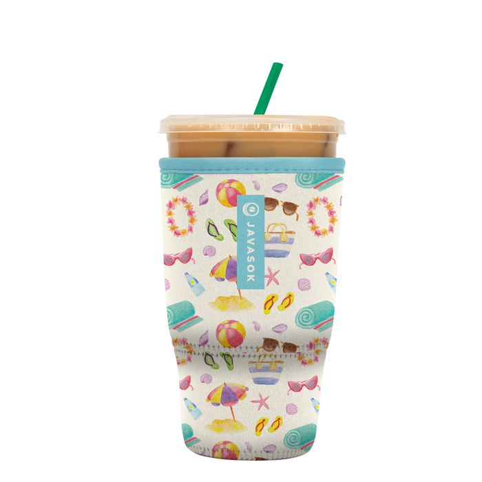 Sok-It JavaSok - Beach Life Large-30-32oz 18.99 JavaSok-Summer Holiday