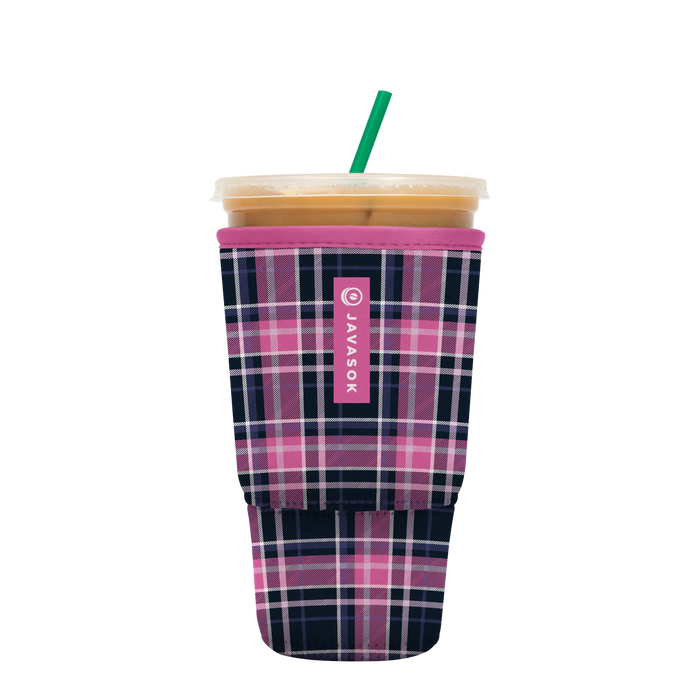 Sok-It JavaSok - Berry Plaid   JavaSok-Evergreen