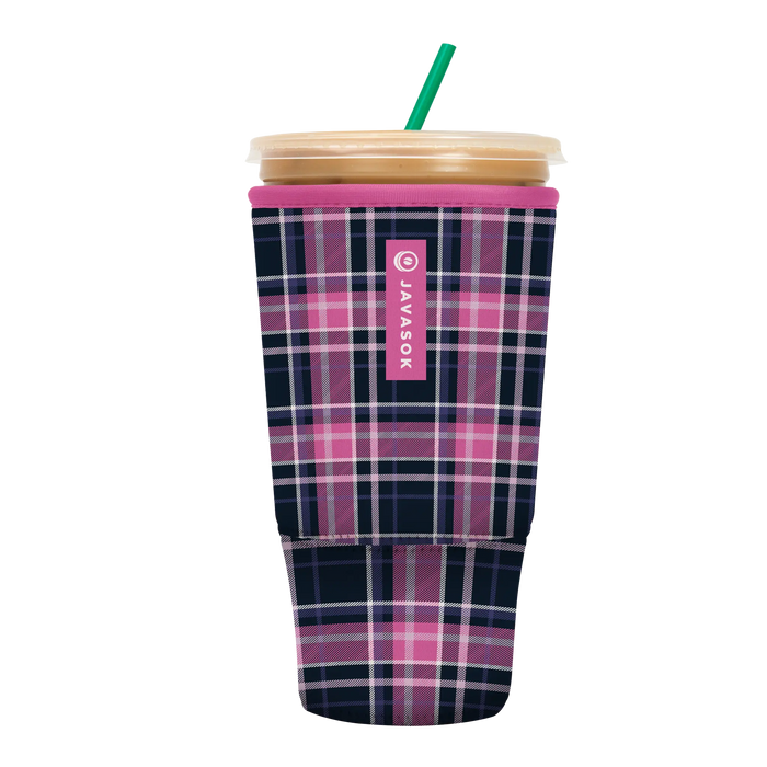 Sok-It JavaSok - Berry Plaid   JavaSok-Evergreen