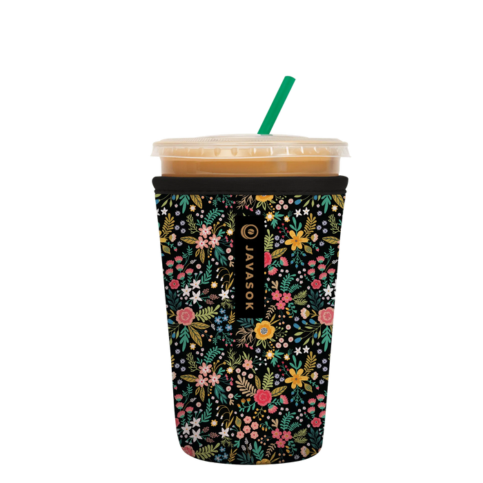 Sok-It JavaSok - Black English Garden Picnic Medium-22-28oz 15.99 JavaSok-FW Floral