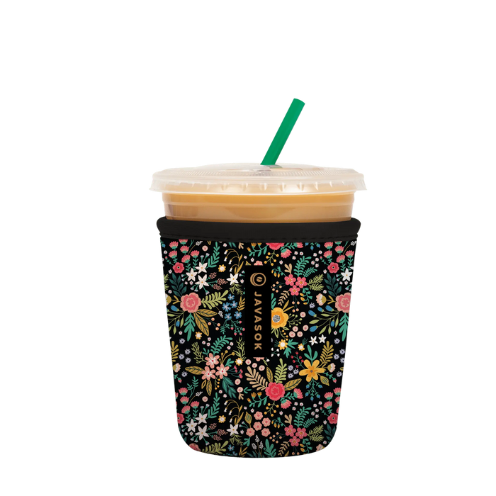 Sok-It JavaSok - Black English Garden Picnic Small-16-20oz 13.99 JavaSok-FW Floral