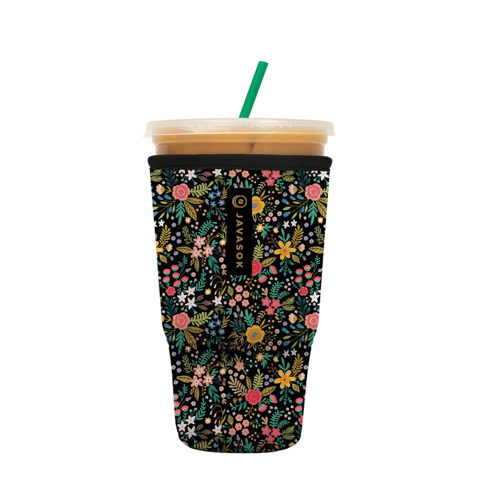 Sok-It JavaSok - Black English Garden Picnic XL-38-42oz 18.99 JavaSok-FW Floral