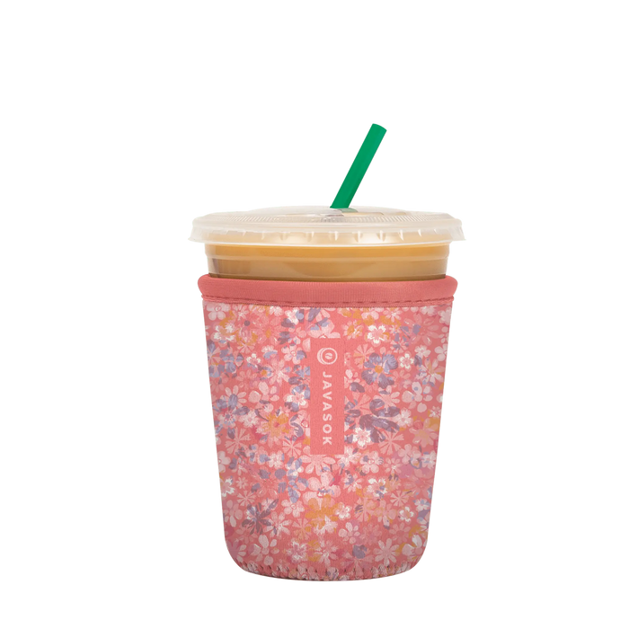 Sok-It JavaSok - Blushing Blooms Small-16-20oz 13.99 JavaSok-SS Floral