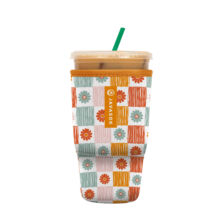 Sok-It JavaSok - Boho Floral Large-30-32oz 17.99 JavaSok-Novelty