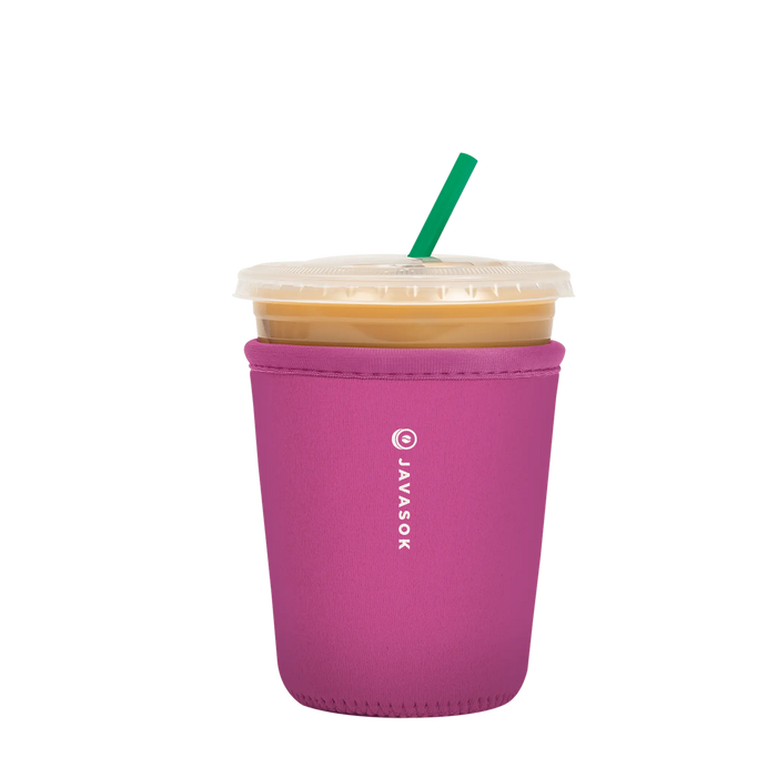 Sok-It JavaSok - Bright Pink Small-16-20oz 13.99 JavaSok-Classic Solid