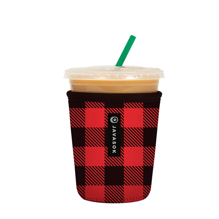 Sok-It JavaSok - Buffalo Check Small-16-20oz 13.99 JavaSok-Winter Holiday