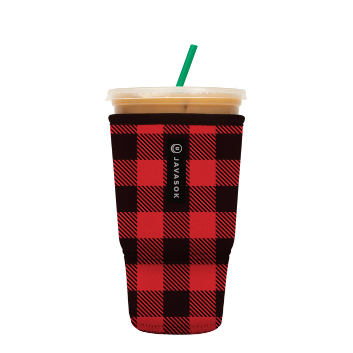 Sok-It JavaSok - Buffalo Check XL-38-42oz 18.99 JavaSok-Winter Holiday