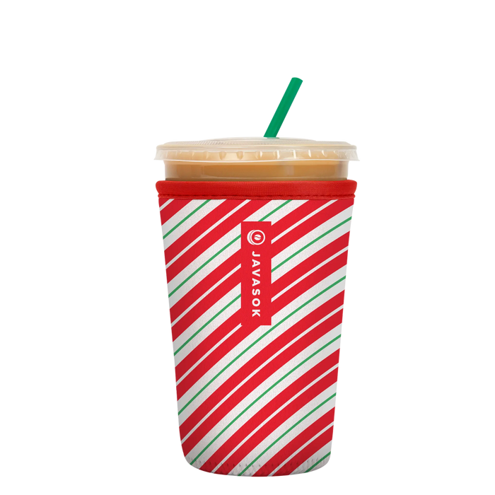 Sok-It JavaSok - Candy Cane Stripes Medium-22-28oz 7.99 JavaSok-Winter Holiday
