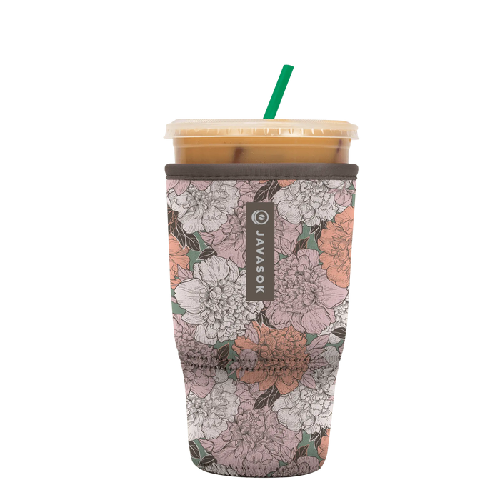 Sok-It JavaSok - Carnations Large-30-32oz 17.99 JavaSok-FW Floral