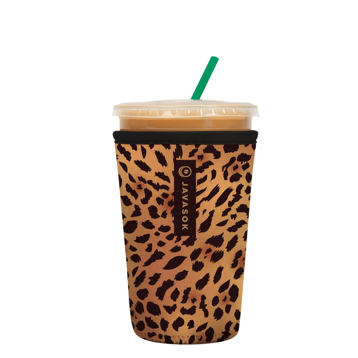 Sok-It JavaSok - Classic Leopard Medium-22-28oz 15.99 JavaSok-Animal Prints