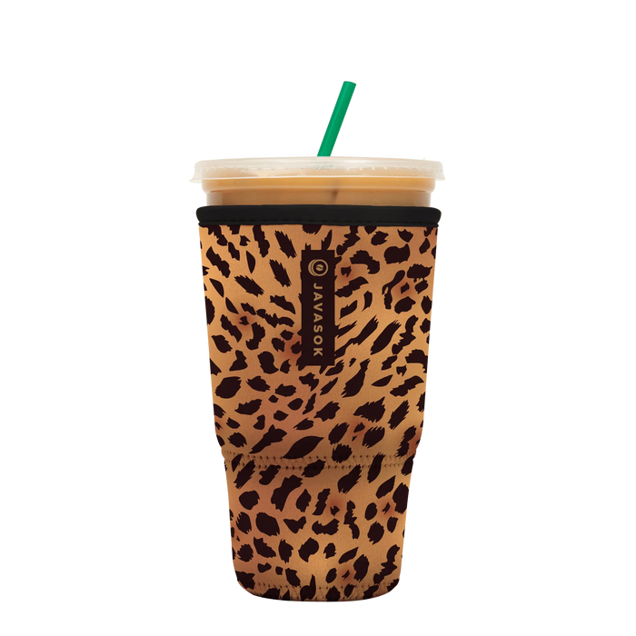 Sok-It JavaSok - Classic Leopard XL-38-42oz 18.99 JavaSok-Animal Prints