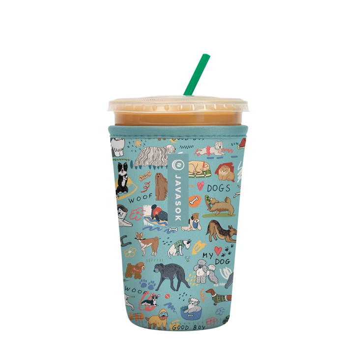 Sok-It JavaSok - Dog Days Forever Medium 22-28oz 16.99 JavaSok-Evergreen