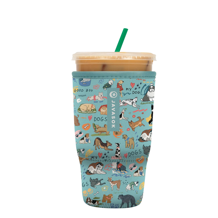Sok-It JavaSok - Dog Days Forever Large 30-32oz 18.99 JavaSok-Evergreen