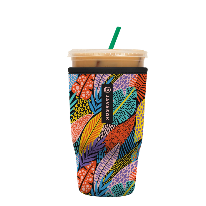 Sok-It JavaSok - Feathered Foliage Large-30-32oz 17.99 JavaSok-FW Floral
