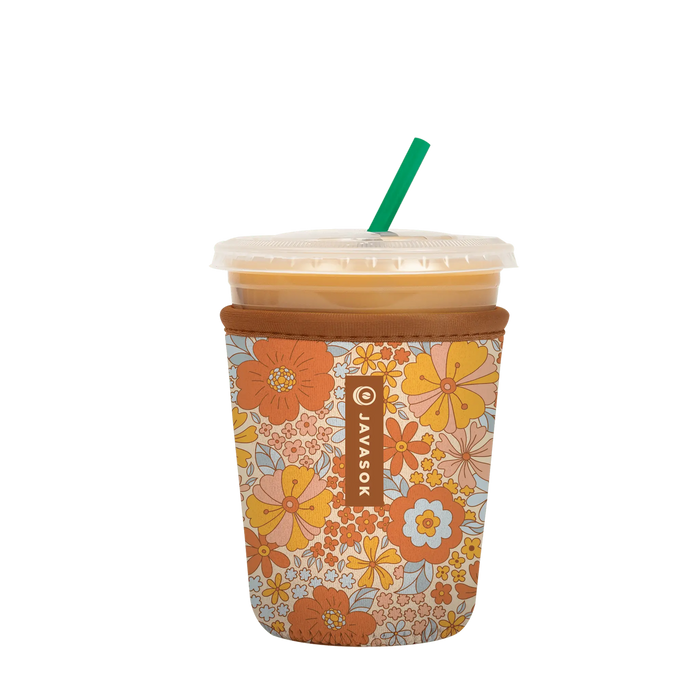 Sok-It JavaSok - Flower Power Small-16-20oz 13.99 JavaSok-SS Floral