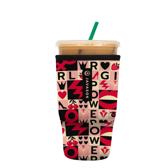 Sok-It JavaSok - Girl Power Large-30-32oz 8.99 JavaSok-Novelty