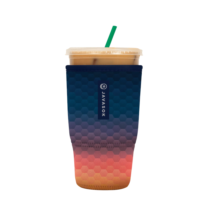Sok-It JavaSok - Hexagon Sunset Large-30-32oz 17.99 JavaSok-Ombre