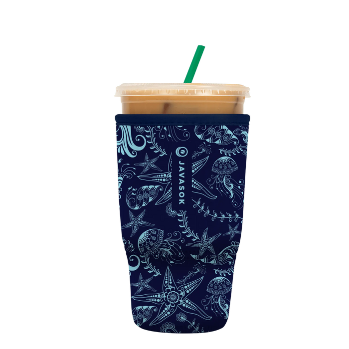 Sok-It JavaSok - Ocean Oasis Large-30-32oz 17.99 JavaSok-Sealife