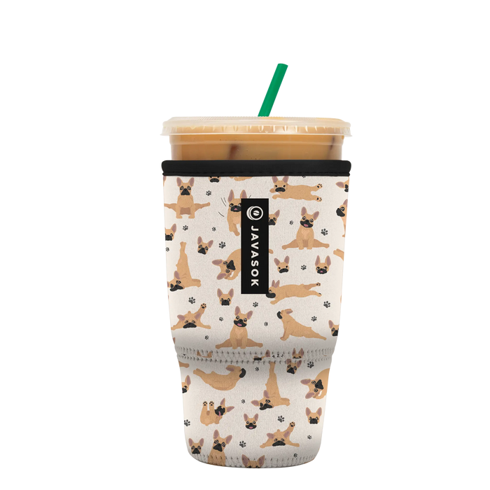 Sok-It JavaSok - Pardon My Frenchie Large 30-32oz 18.99 JavaSok-Evergreen