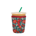 Sok-It JavaSok - Pastel Poinsettias Small-16-20oz 6.99 JavaSok-Winter Holiday