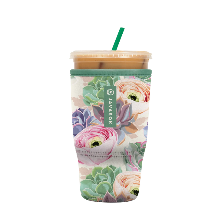 Sok-It JavaSok - Pastel Splendor Large-30-32oz 17.99 JavaSok-SS Floral