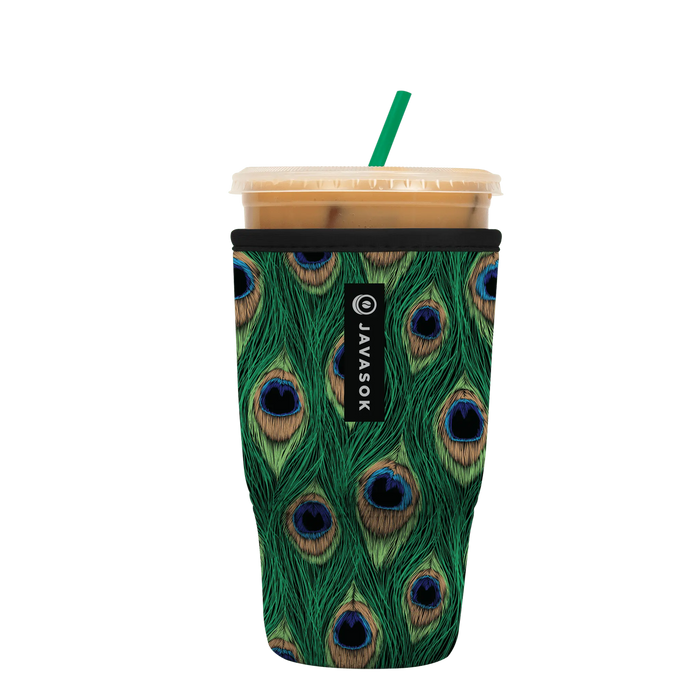 Sok-It JavaSok - Peacock Large-30-32oz 11.68 JavaSok-Animal Prints