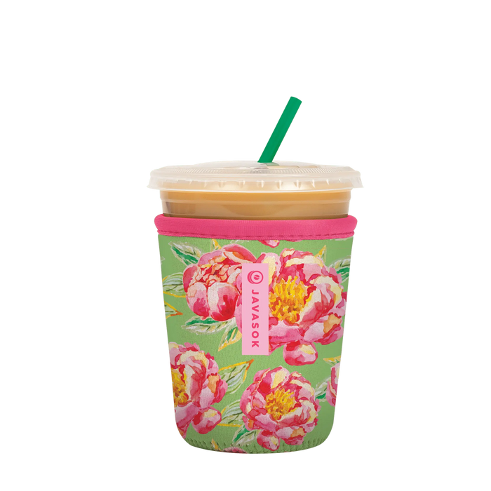 Sok-It JavaSok - Pink Peonies Small-16-20oz 9.08 JavaSok-SS Floral