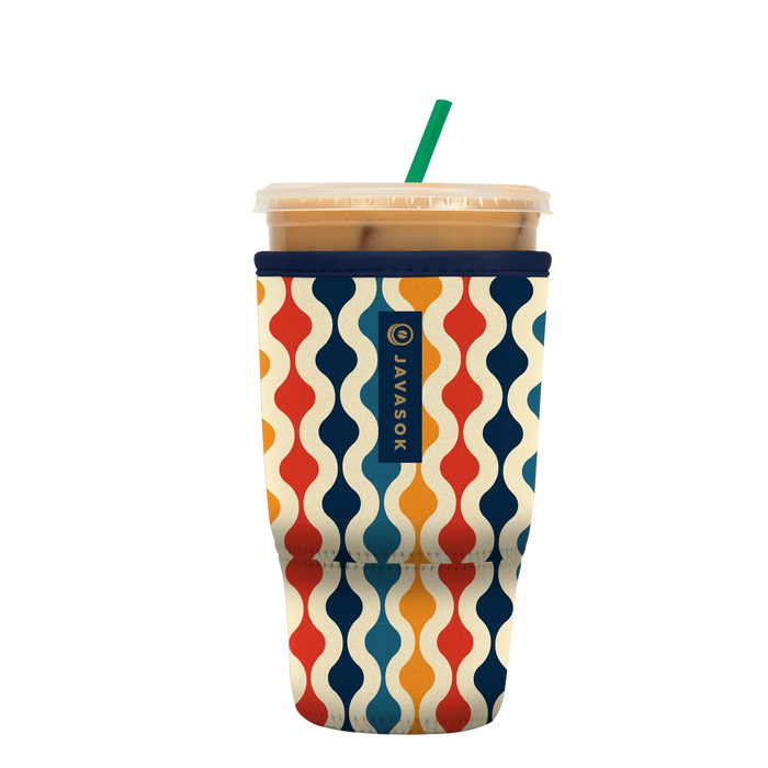 Sok-It JavaSok - Retro Stripes Large-30-32oz 9.88 JavaSok-Nostalgic