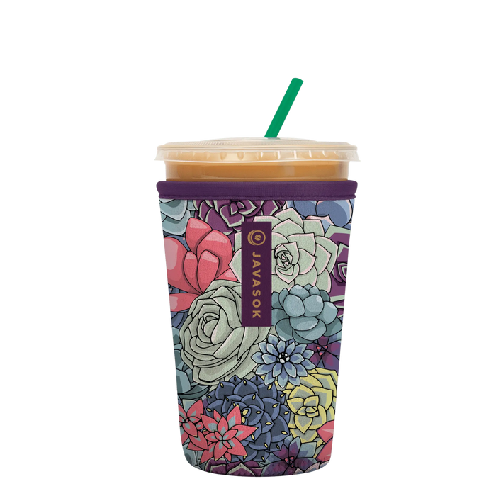Sok-It JavaSok - Succulents Medium-22-28oz 15.99 JavaSok-SS Floral