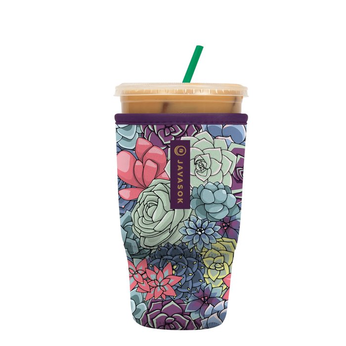 Sok-It JavaSok - Succulents Large-30-32oz 17.99 JavaSok-SS Floral