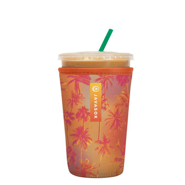 Sok-It JavaSok - Sunset Palm Medium-22-28oz 15.99 JavaSok-Tropical