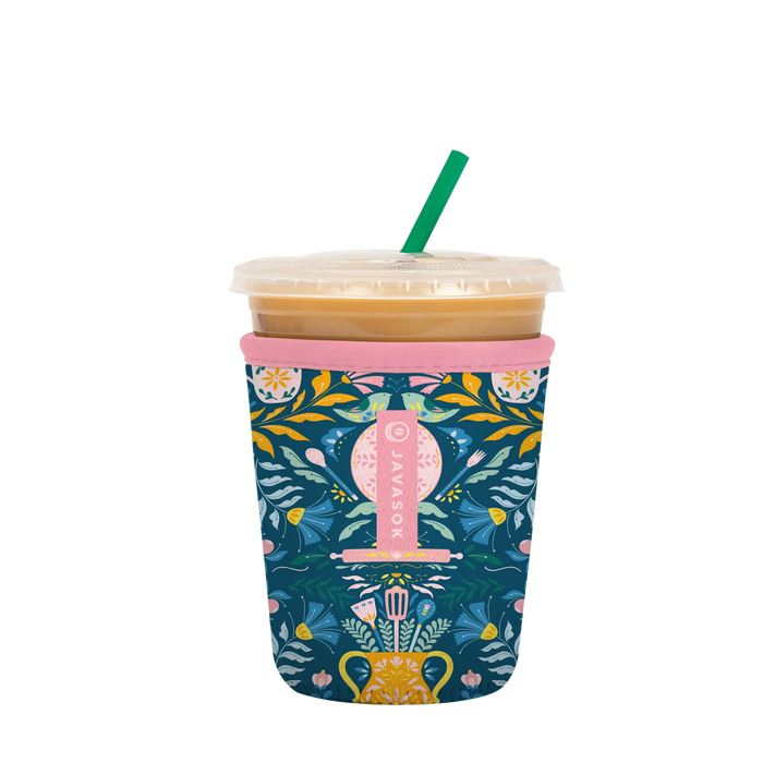 Sok-It JavaSok - Wild-Flour Small-16-20oz 9.08 JavaSok-FW Floral