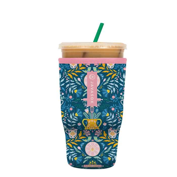 Sok-It JavaSok - Wild-Flour Large-30-32oz 11.68 JavaSok-FW Floral