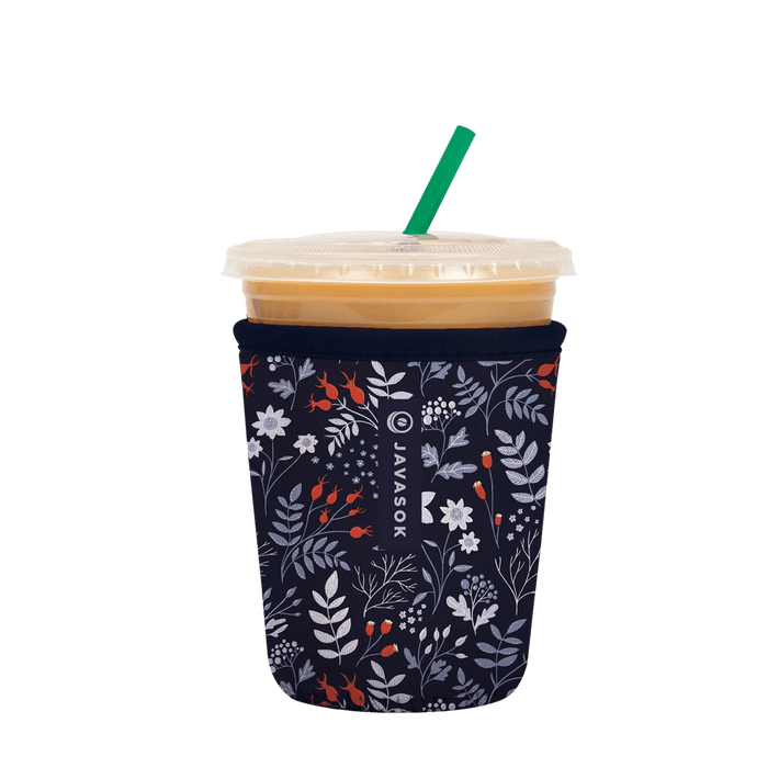 Sok-It JavaSok - Winter Floral Small-16-20oz 13.99 JavaSok-Winter Holiday