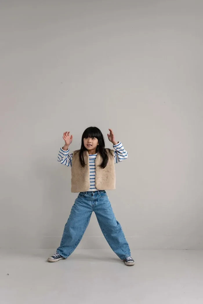 Jenest | Balloon denim pants | medium wash