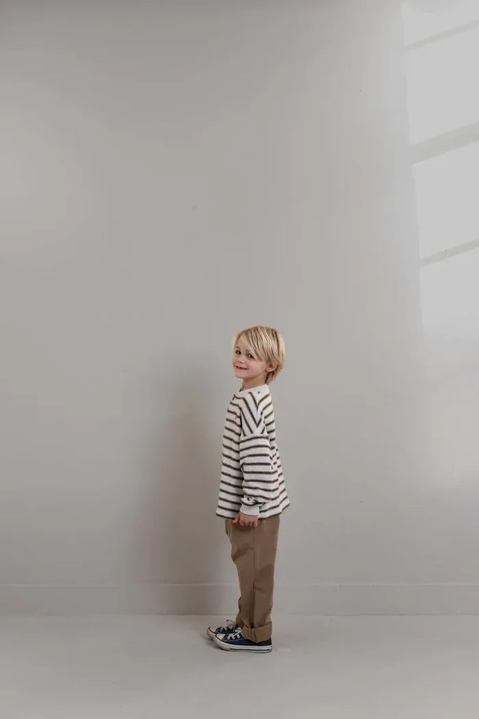 Jenest | Comfy chino | caramel brown