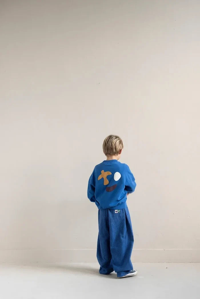 Jenest | Happy bird sweater | cobalt blue