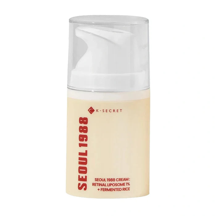 K-Secret. SEOUL 1988 Cream : Retinal Liposome 1% + Fermented Rice 50ml | Lady Bonita | Korean beauty NZ