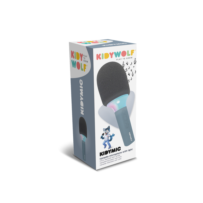 Kidywolf | Kidymic Karoake microfoon -Blauw