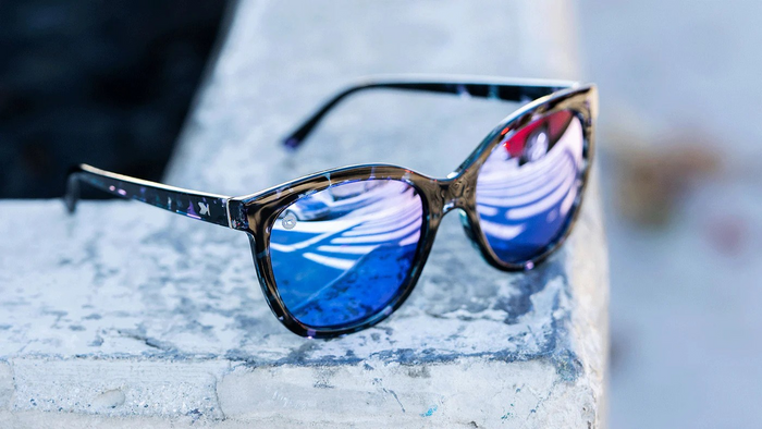 Knockaround Sunglasses Deja Views - Indigo Ink 2