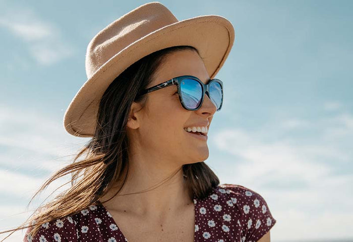 Knockaround Sunglasses Deja Views - Indigo Ink 5