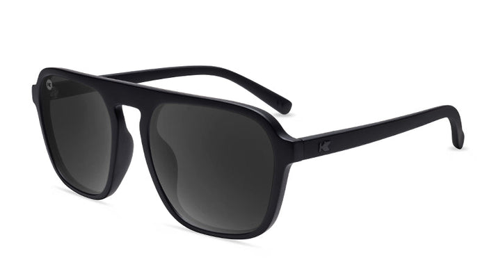 Knockaround Sunglasses Pacific Palisades - Black on Black 1
