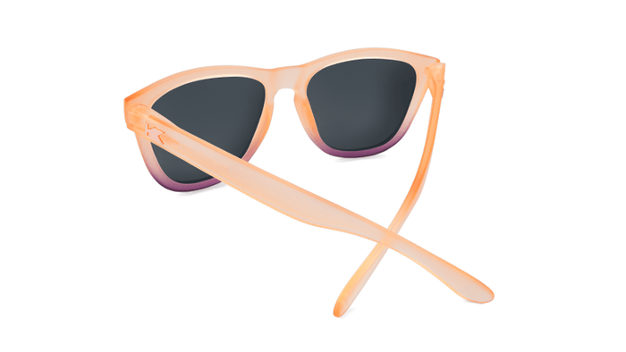 Knockaround Sunglasses Premiums - Frosted Rose Quartz Fade / Rose 4