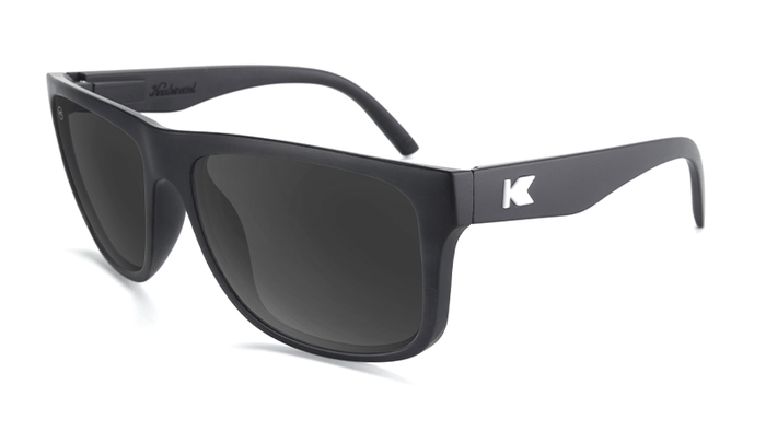 Knockaround Sunglasses Torrey Pines - Matte Black / Smoke 1