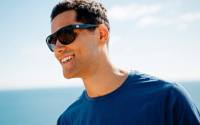 Knockaround Sunglasses Torrey Pines - Matte Black / Smoke 5