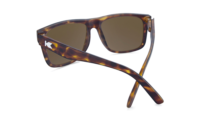 Knockaround Sunglasses Torrey Pines - Matte Tortoise Shell / Amber 3